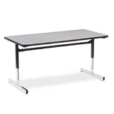 Virco Inc. 8700 Series Computer Table, 30\\ x 60\\ Top - Set of 3