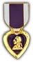 Purple Heart Mini Medal Small Pin