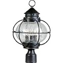 Maxim Lighting - 30500CDOI : Portsmouth 3-Light Outdoor Pole/Post Lantern - Oil Rubbed Bronze