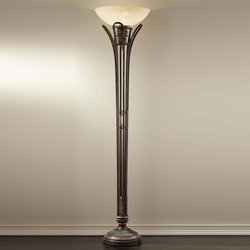 Murray Feiss T1190EBY/RW Heath Torchiere Floor Lamp