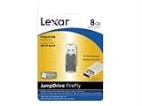 Lexar JumpDrive Firefly 8 GB USB 2.0 Flash Drive JDFF8GB-431 (Charcoal)