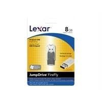 Lexar JumpDrive Firefly 8 GB USB 2.0 Flash Drive JDFF8GB-431