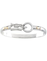 Sterling Silver and 14K Yellow Gold Montesino New Orleans Destination Bracelet