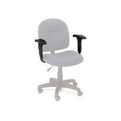 Optional Adjustable T Arms, Black (VALVT49AKE10B) Category: Chair Arms by Valera