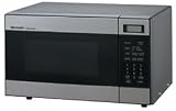 Sharp 800-Watt Countertop Microwave with Turntable- Stainless Steel(R216LS)