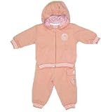 New York Mets Two Piece Hooded Pink Infant Fleece Jog Suit