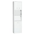 Ambientehome 54030 Hochschrank Onon 29 x 50 x 195 cm, wei�