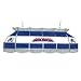 NHL Colorado Avalanche Stained Glass 40 inch Lighting Fixture