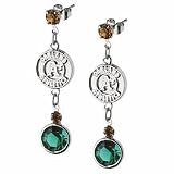 Oakland Athletics Crystal Logo Earrings