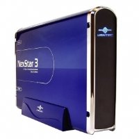 Vantec NexStar 3 NST-360U2-BL 3.5-Inch IDE to USB 2.0 External Hard Drive Enclosure (Midnight Blue)