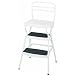 Cosco 11-130WHT Chair/Step Stool, White