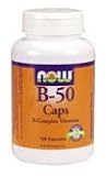 Vitamin B-50 CAPS 100 CAPS - NOW FOODS