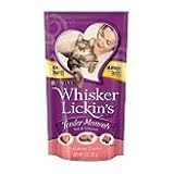 Purina Whisker Lickin's Tender Moments Moist Salmon Flavored Cat Treats (3-oz bag)