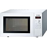 Bosch HMT84M421B Microwave Oven, 900W, 25Ltr Capacity, 5 Power Levels, LED Display, White,