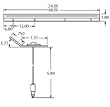 Truck-Lite LED Super Strip Lite 4' strip lamp, flat mount 84205C Truck-Lite LED Super Strip Lite 4' strip lamp, flat mount 84205C