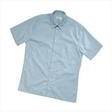 YSL Plain Short Sleeve Shirt Aqua Small