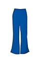 Cherokee Workwear Scrubs 4101 PETITE Low Rise Flare Leg Scrub Pant (Royal Blue, XX-Small Petite)
