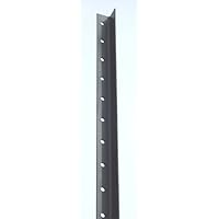 Deer Fence: 9 ft Black Angle Steel Fence Posts - 8 pk