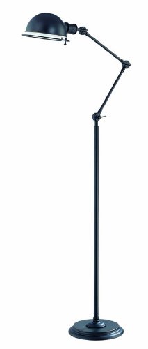 Lite Source LS-81103D/BRZ Benicia Metal Floor Lamp, Dark Bronze