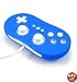 Nintendo Wii Classic Controller Dark Blue Premium Silicone Skin Case Cover (Remote NOT Included)