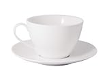 Front of the House Seattle Coffee Cups and Saucers Set of 4