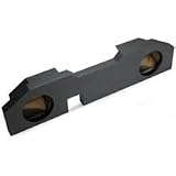 Atrend A202-10 Atrend Series 10-Inch Dual Up-Fire Bandpass Vented Enclosure for Dodge Ram Quad Cab 2002 and Up with Bedliner Finish