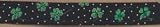 Dotted Swiss Shamrock Dog Collar Sizes Small to XL