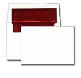 A9 Invitation Envelope - Announcement - Red Foil Lined (5 3/4 x 8 3/4) (Box of 250)