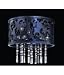 Kalco 2533AC Ophelia 3 Light Flush Mount in Antique Copper with No Crystal crystal