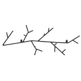 Umbra Twigsy Metal Wall-Mount Jewelry Tree