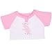 Build-A-Bear Workshop Chicago White Sox Pink Raglan Tee