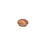 Screw Hole Buttons - Walnut-1/2