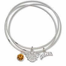 Logo Art Phoenix Suns Triple Bangle Bracelet