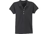 Misses Bay Studio Short Sleeve Stretch Pique Polo