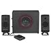 PC Hardware : Altec Lansing VS2421 2.1 Music and Gaming Stereo Speaker System with Microphone (Black)