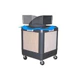 Evaporative Cooler 1 Hp Oscillating Gray