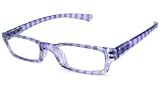 NVU Eyewear Reading Glasses - Montague Blue Stripes
