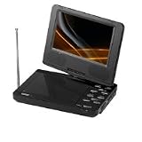 Supersonic SC-259 - DVD player with TV tuner - portable - display: 9