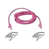 Buy 10FT CAT6 Pink Snagless RJ45 M m Patch Cable by Belkin
