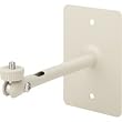 Panavise Micro J-Box Pass Thru CCTV Camera Mount - Cream
