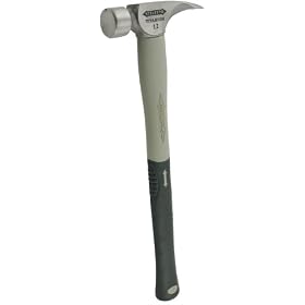 Stiletto Ti12MC-P Ti 12 Milled Face Hammer with a Curved 18" Poly-Fiberglass Handle with an AirGrip