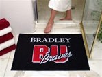 34 x 44 1/2 Bradley Braves All Star Floor Mat