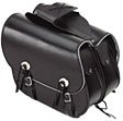 Slanted Motorcycle Saddlebags with Reflective Strip SD4039
