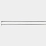 Lot de 2 tringles rondes extensibles (L80 cm) Argent