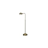 Pharmacy Floor Lamp in Antique Brass