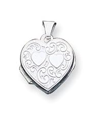 Sterling Silver Heart Locket