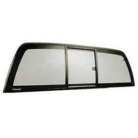 CRL 2009+ Dodge Ram 1500 Tri-Vent Three Panel "Perfect Fit" Slider with Solar Glass | Truck Sliding Rear Window
