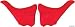 Hudz Ultegra hoods Red f/10spd