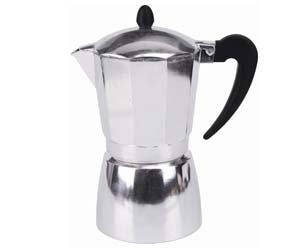Aluminum 6 Cup Espresso Stovetop Coffeemaker (Domed Lid)