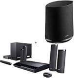 Sony BDVE780W 3D Blu-Ray Home Theater System, 1000 Watts, Built-In Wi-Fi, Internet Video Streaming, Full HD 1080p Playback, Black - Bundle - with Sony Wi-Fi HomeShare Network Speaker